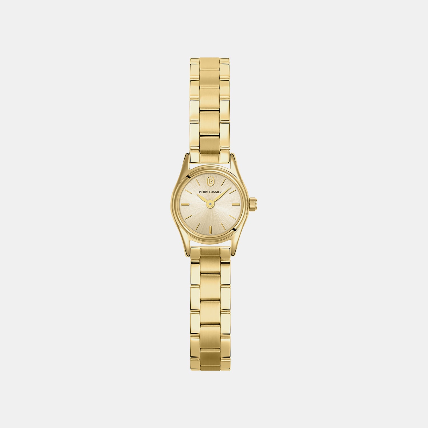 Pya Women Quartz Gold Dial Analog Stainless Steel Watch 092M542