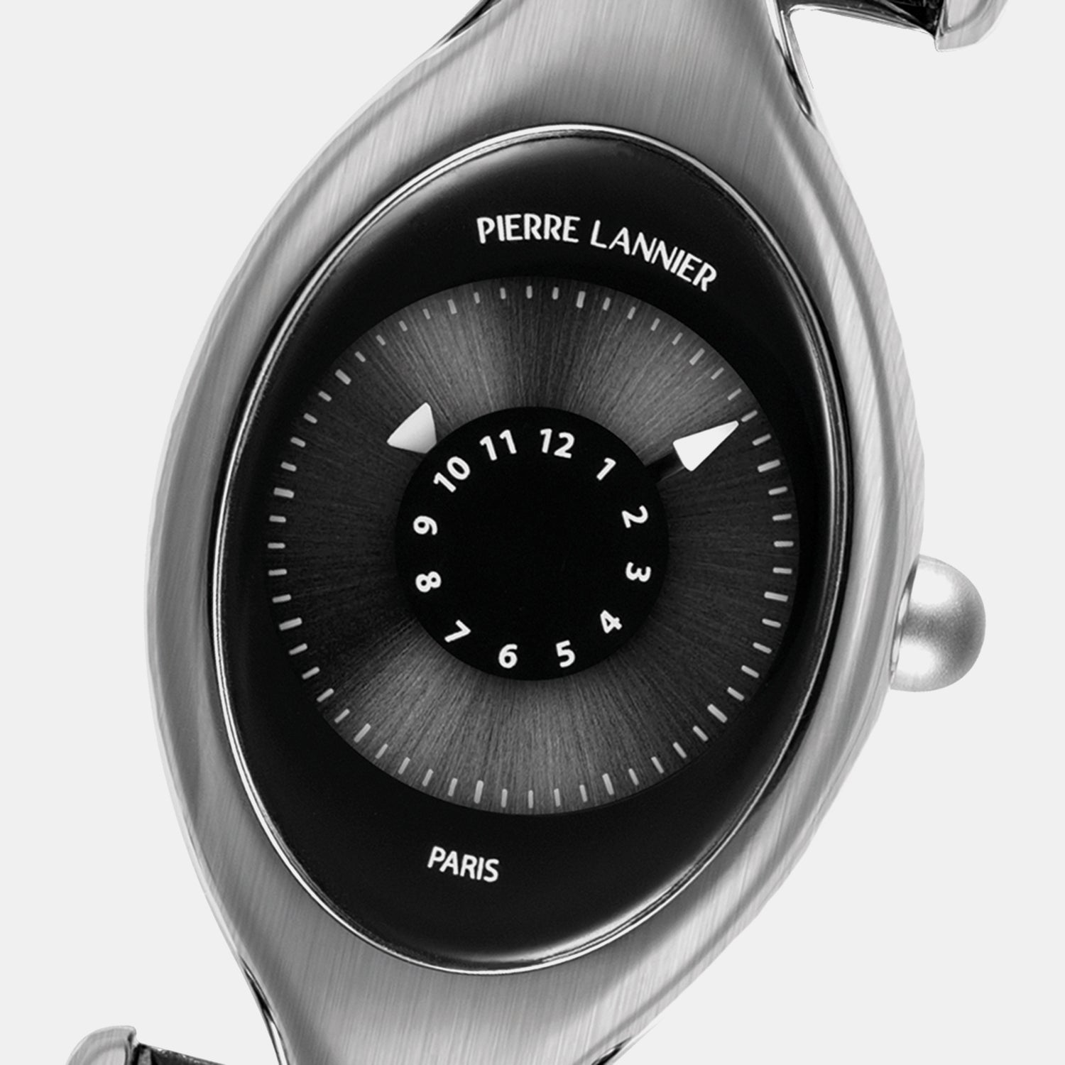 Ovni Women Quartz Black Dial Analog Leather Watch 094L639