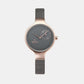 Female Eng Pebble Analog Brass Watch V201LDVJRJ