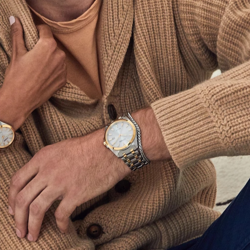 Citizen Men Round Silver watch