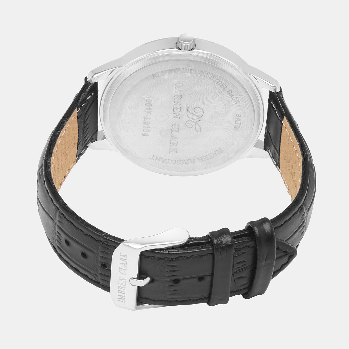 Male Silver Analog Brass Watch 1001F-L0104