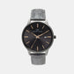 Male Black Analog Brass Watch 1001L-L0404