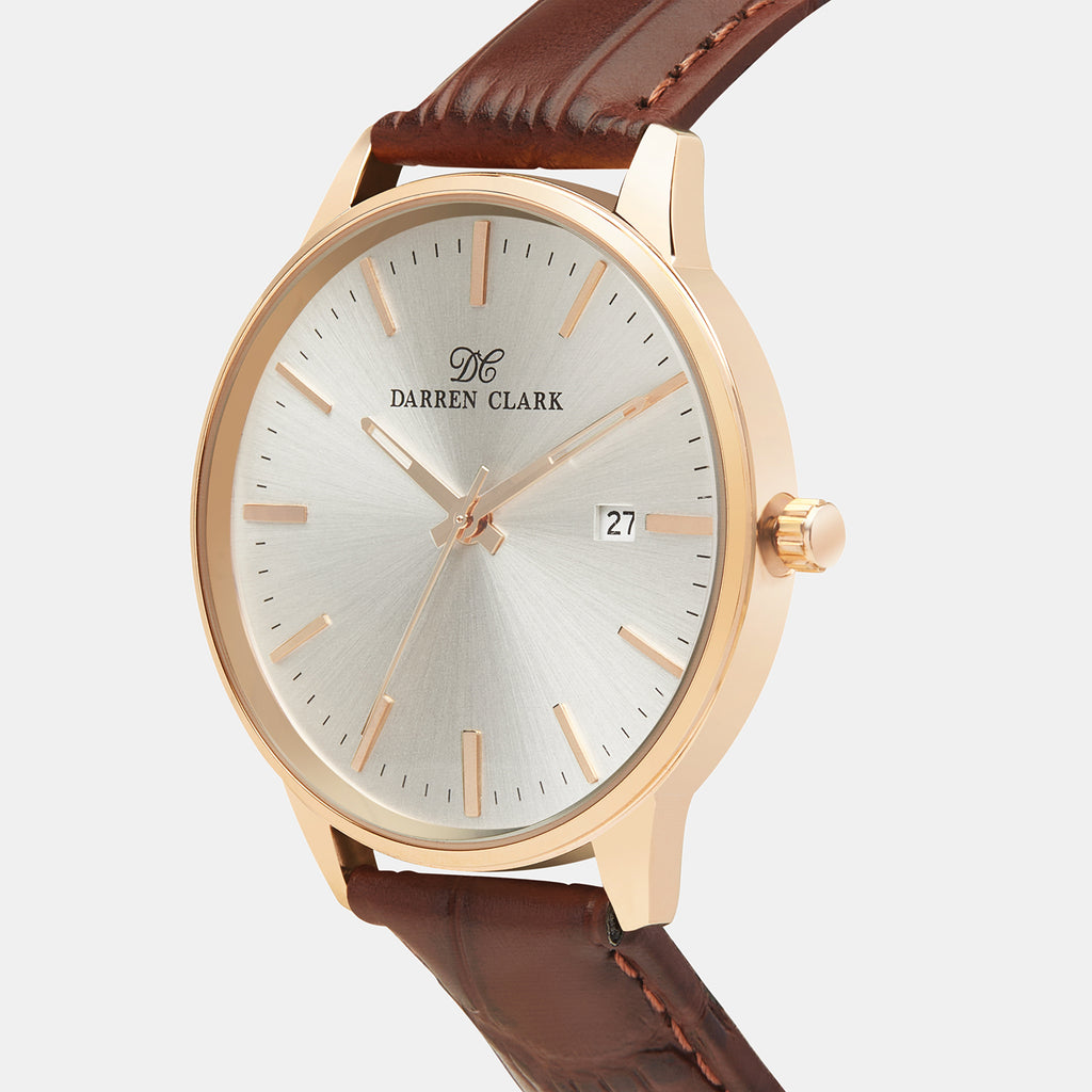 Darren Clark 42 mm Round Quartz watch