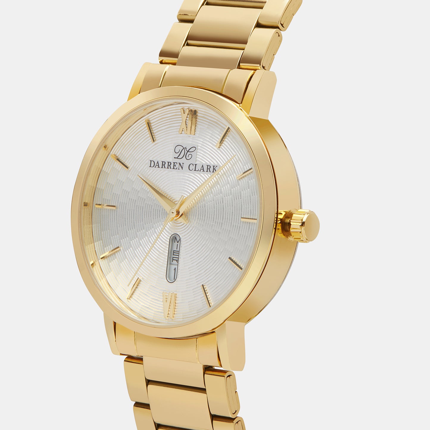 Male Gold Analog Brass Watch 1002B-M0203