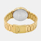 Male Gold Analog Brass Watch 1002B-M0203