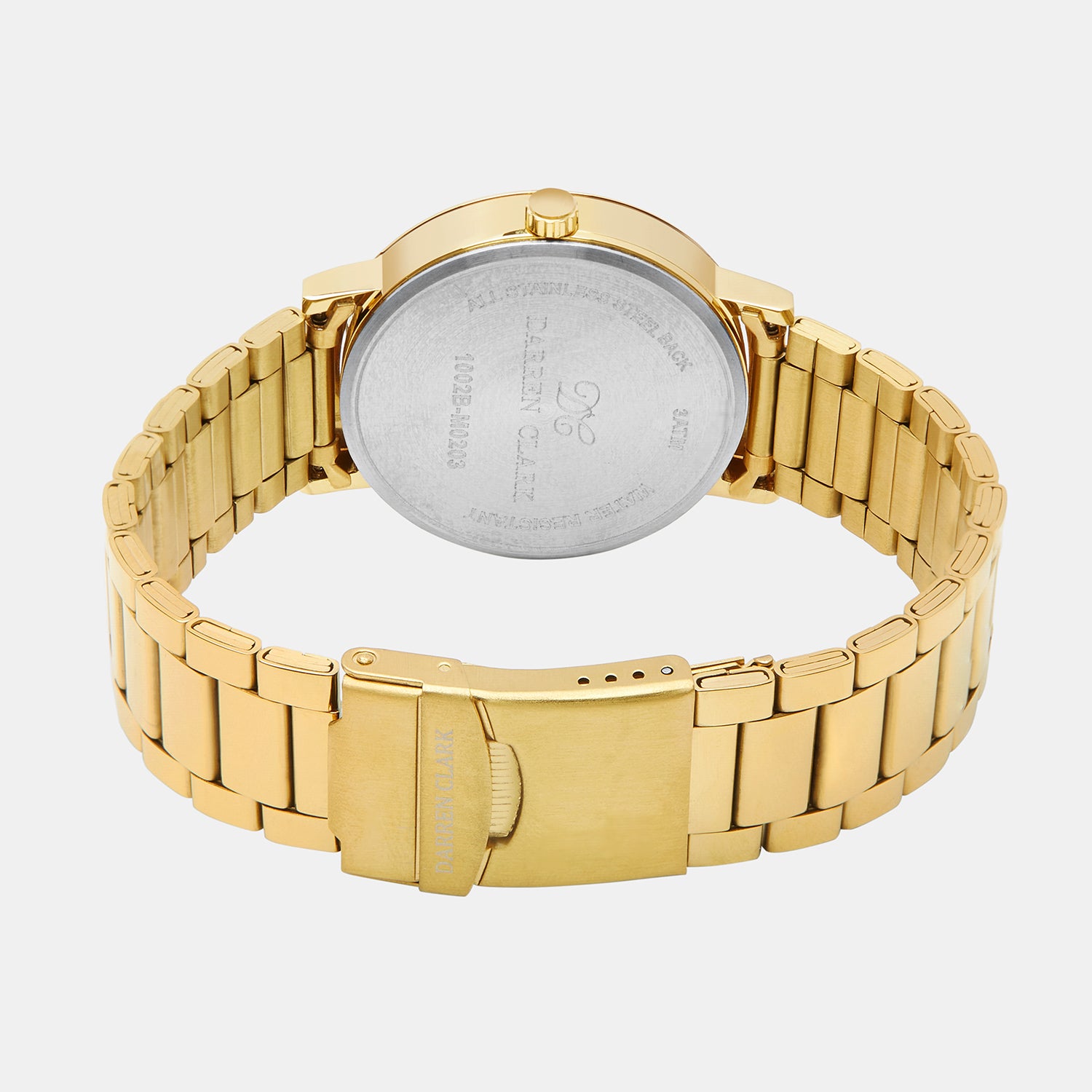 Darren Clark Brass Round watch