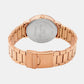 Men's Rose Gold Analog Brass Watch 1002C-M0307