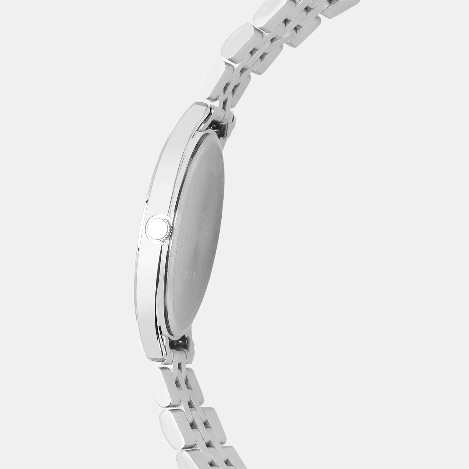 Darren Clark Men Round Silver watch