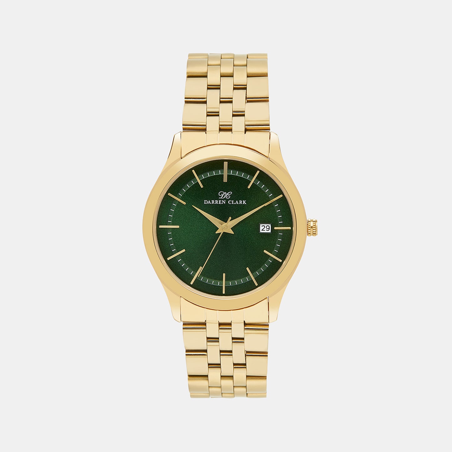 Male Gold Analog Brass Watch 1003B-M0214