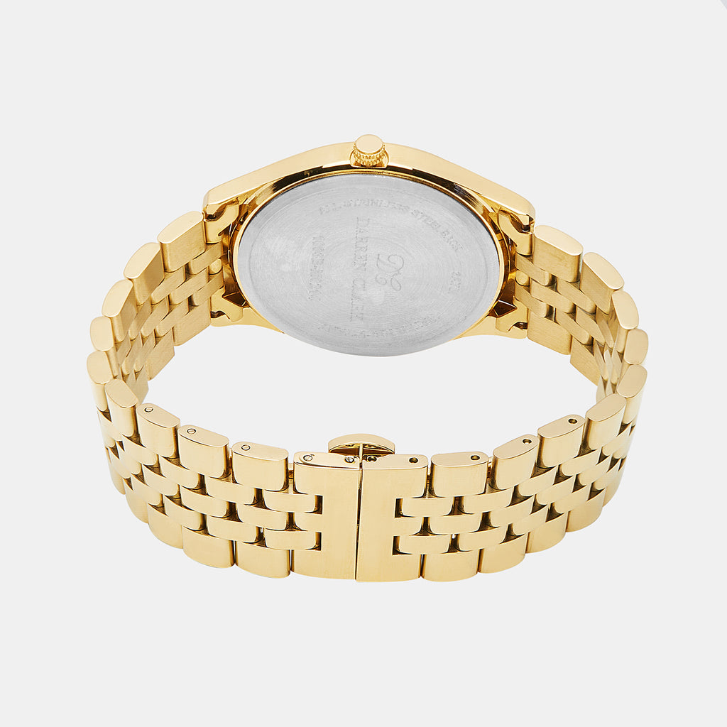 Darren Clark Brass Round watch