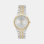 Darren Clark Round Silver Analog watch