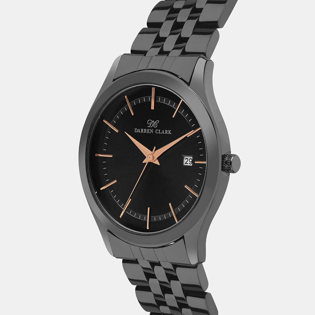 Darren Clark 40 mm Round Quartz watch