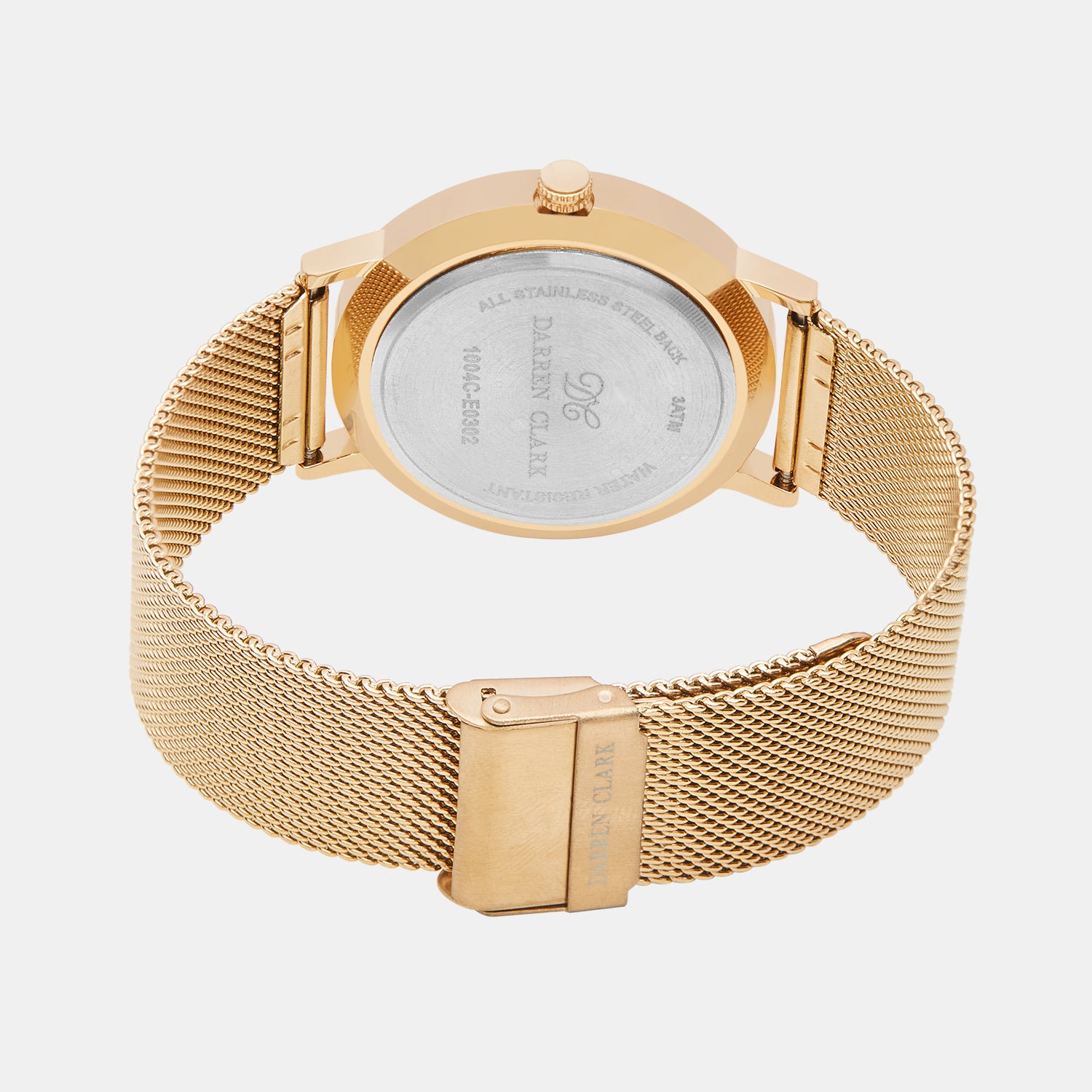 Darren Clark Brass Round watch
