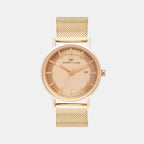 Darren Clark Round Rose Gold Analog watch