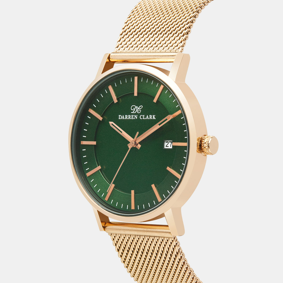 Darren Clark 40 mm Round Quartz watch
