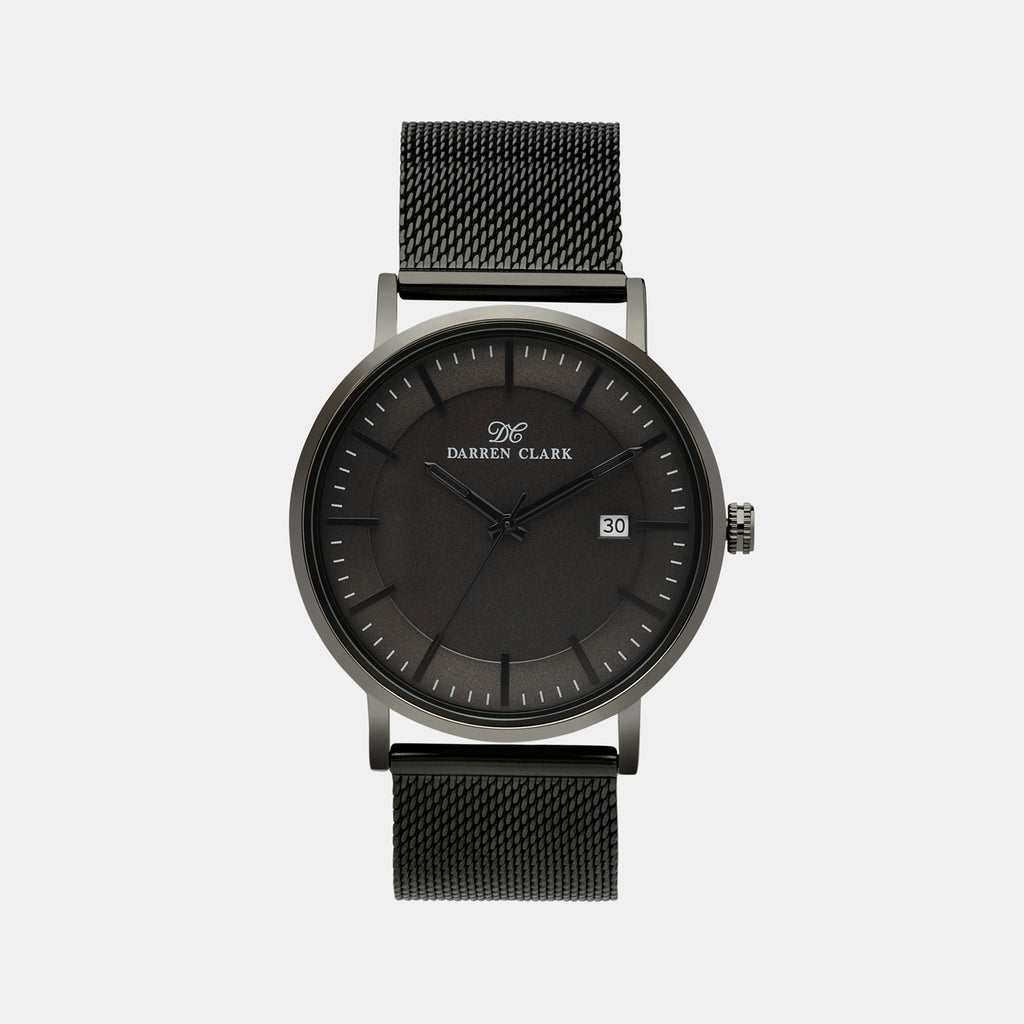 Darren Clark Round Grey Analog watch