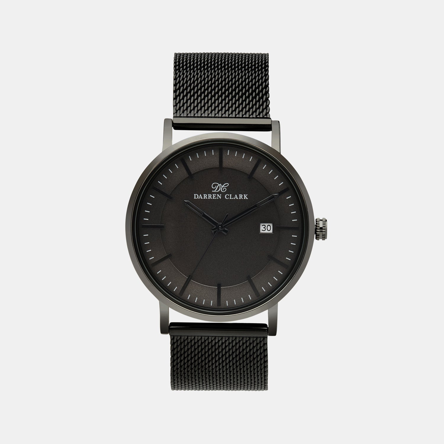 Darren Clark Round Grey Analog watch