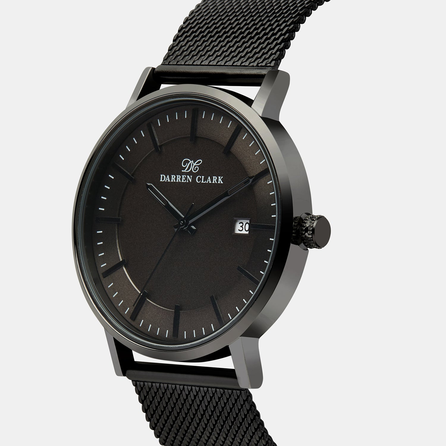 Darren Clark 40 mm Round Quartz watch