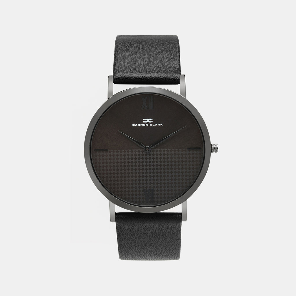 Darren Clark Round Black Analog watch