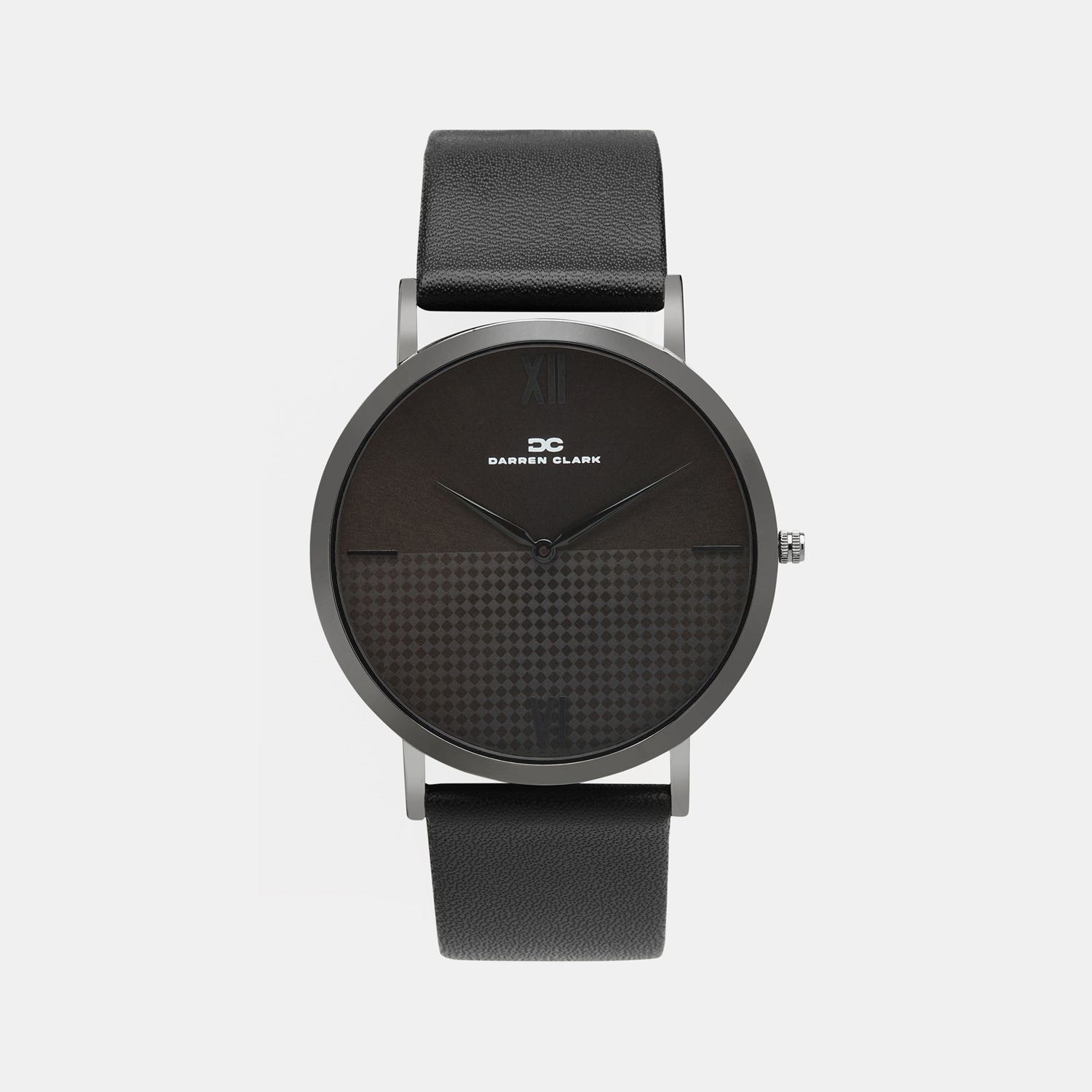 Darren Clark Round Black Analog watch