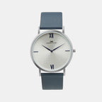 Darren Clark Round Silver Analog watch
