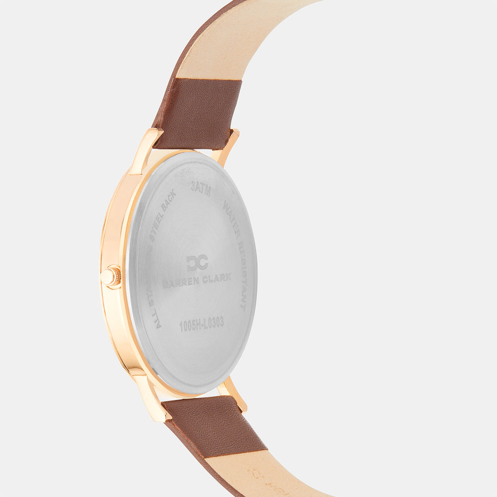 Darren Clark Metal Round watch