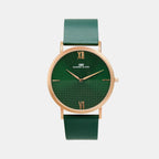 Darren Clark Round Green Analog watch