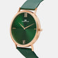 Men's Green Dial Analog Brass Watch 1005L-L0314