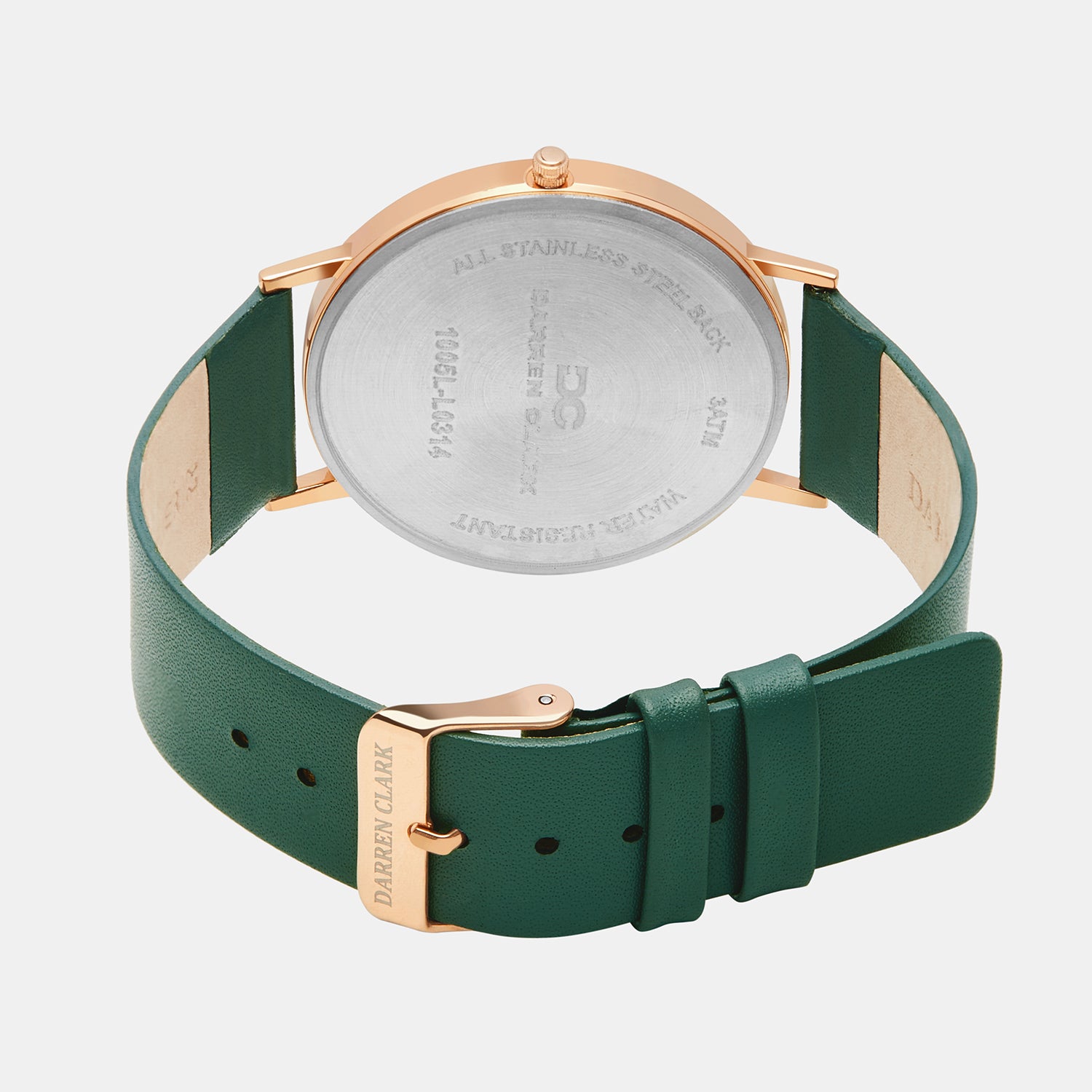 Darren Clark Brass Round watch