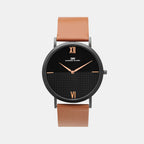 Darren Clark Round Black Analog watch