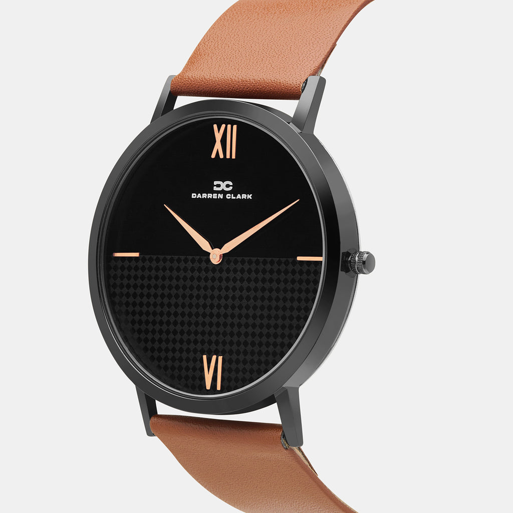 Darren Clark 38 mm Round Quartz watch