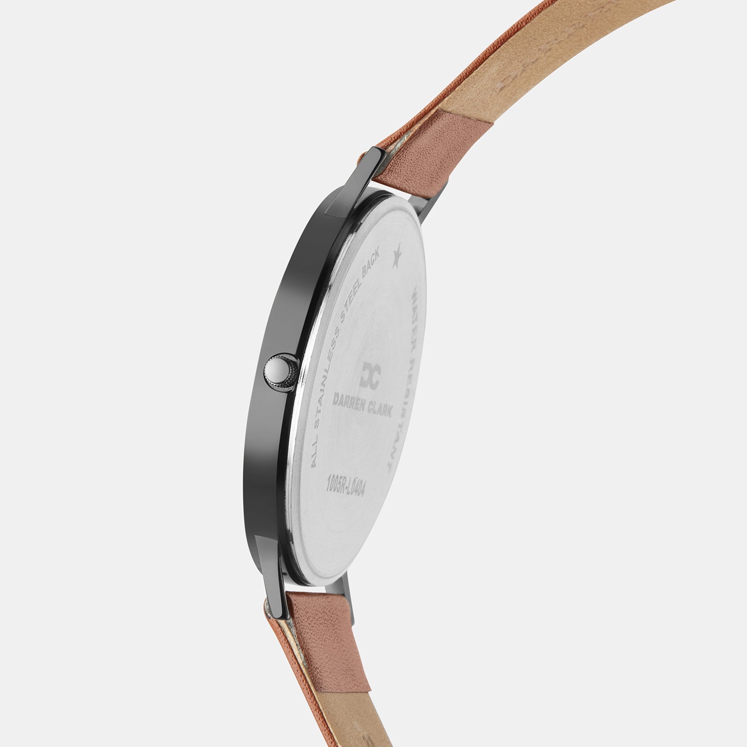 Darren Clark Men Round Black watch