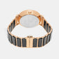 Male Rose Gold Analog Brass Watch 1006F-C0304