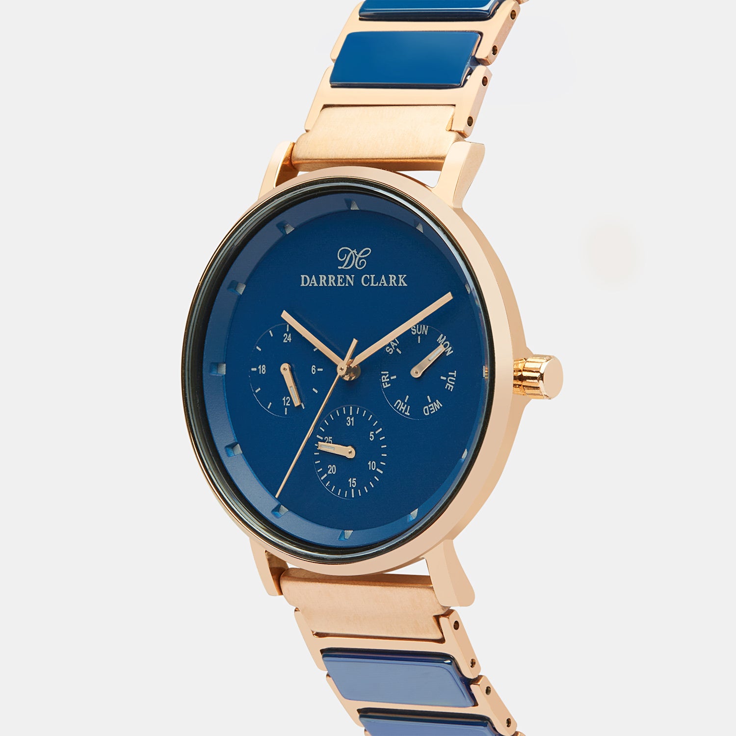 Darren Clark 38 mm Round Quartz watch