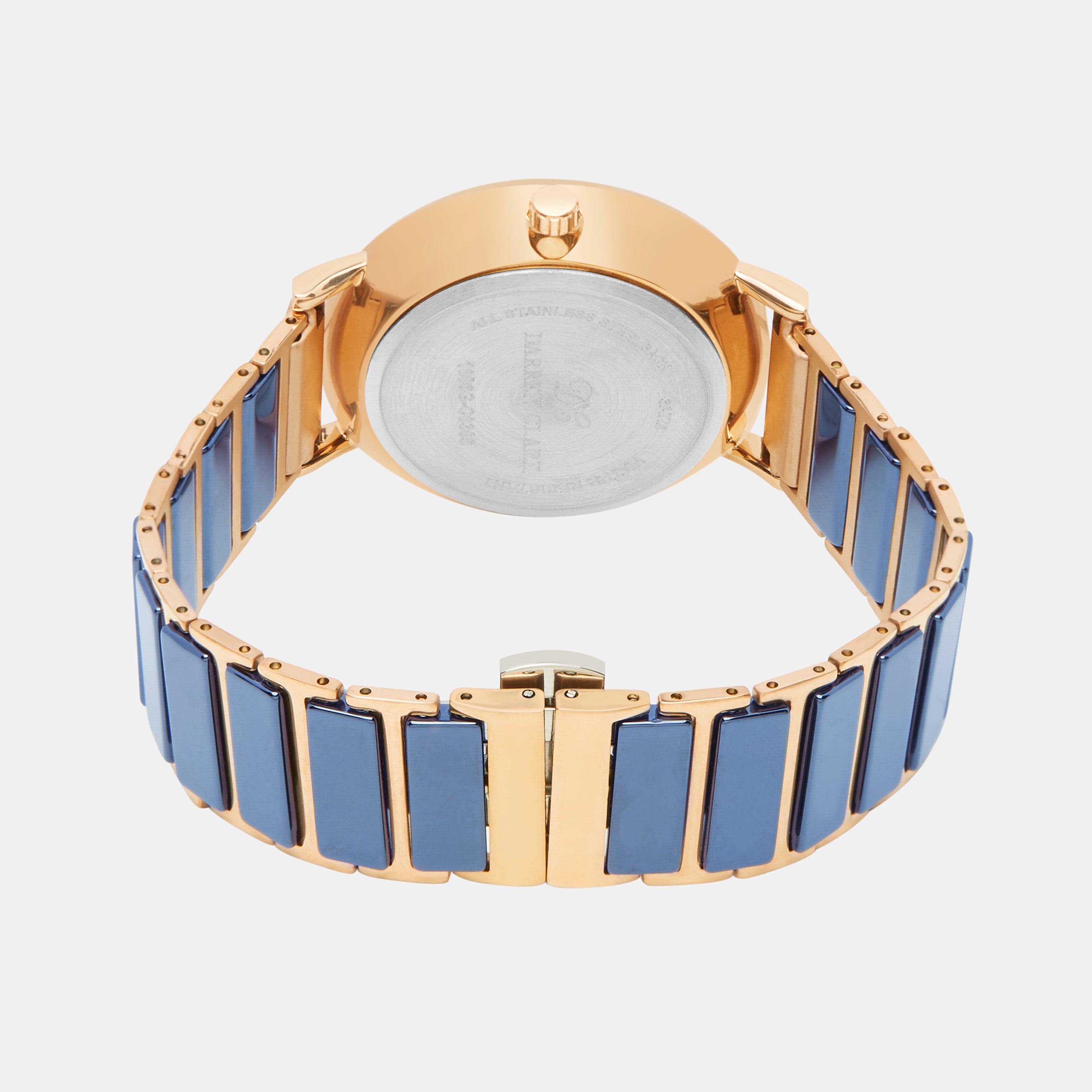 Darren Clark Brass Round watch