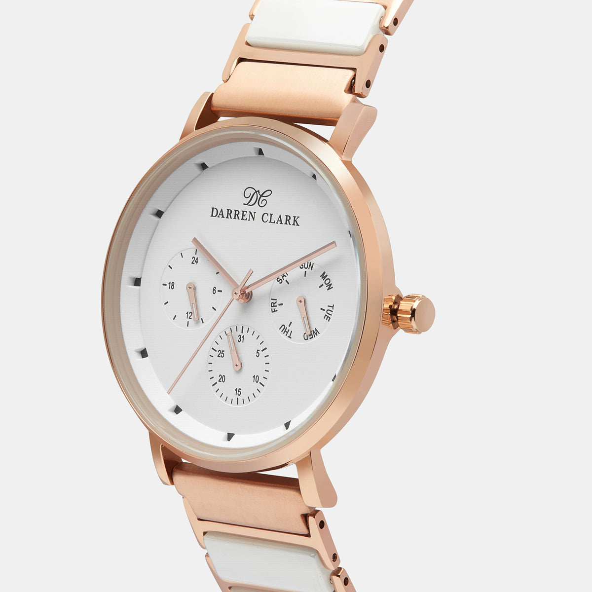 Darren Clark 38 mm Round Quartz watch