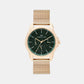 Male Rose Gold Analog Brass Watch 1007C-E0314