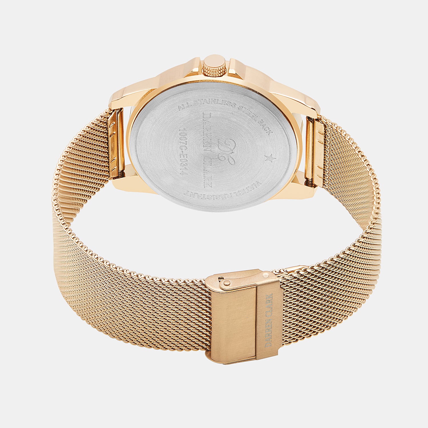 Darren Clark Brass Round watch
