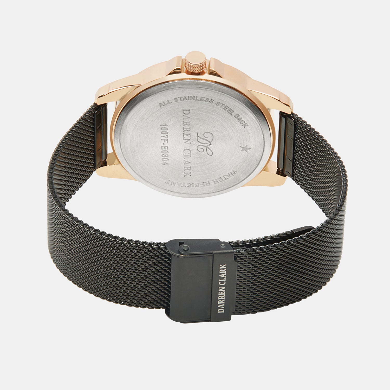 Darren Clark Brass Round watch