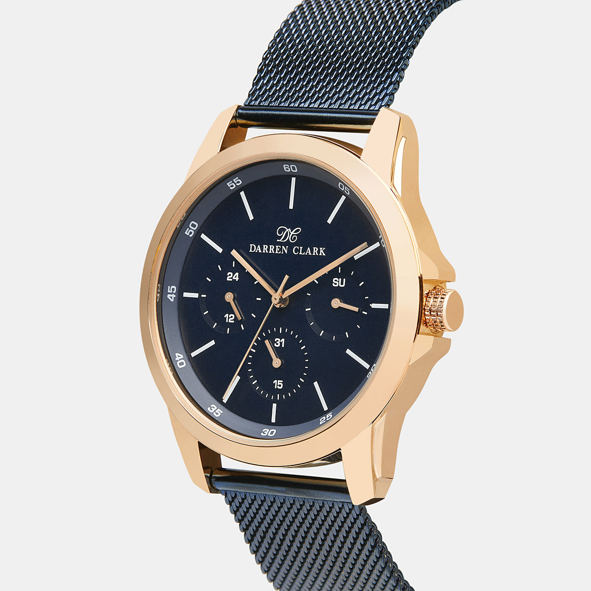 Darren Clark 38 mm Round Quartz watch