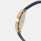 Darren Clark Men Round Blue watch