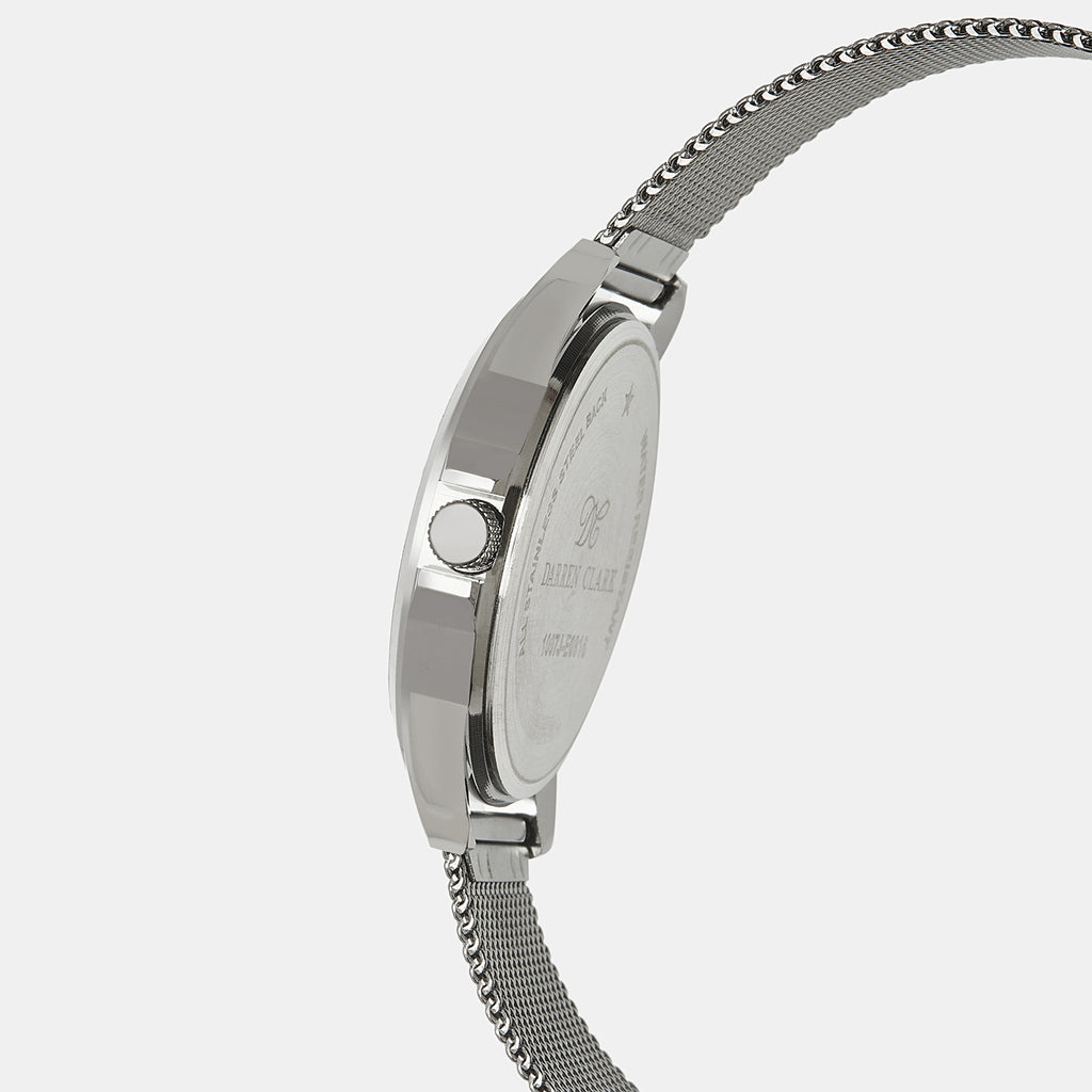 Darren Clark Men Round Grey watch