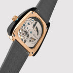 Aventus Men Automatic Grey Dial Analog Silicone Watch 101-P31509