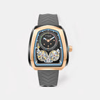 Aventus Men Automatic Grey Dial Analog Silicone Watch 101-P31509