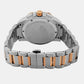 Men Quartz Silver Dial Multi-Function Metal Watch 1050M-M1303