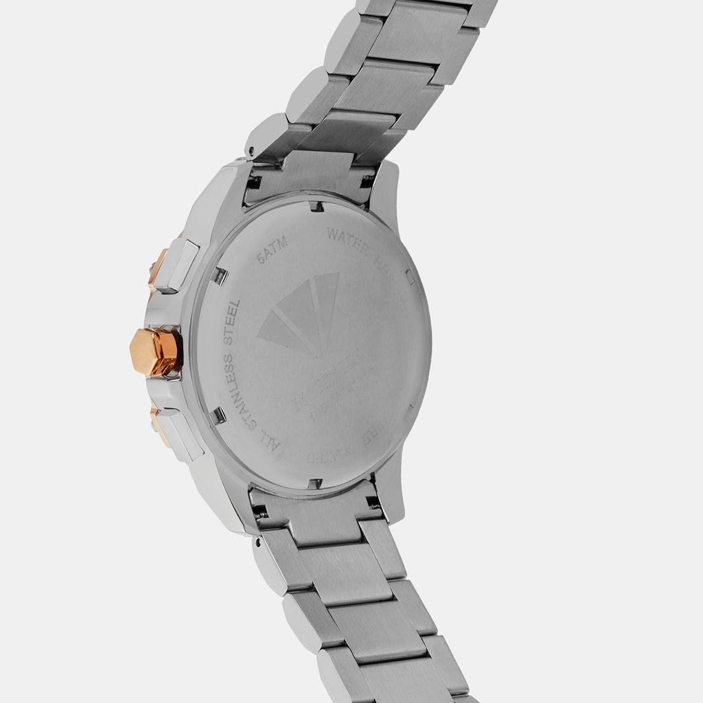 Mont Neo Men Round Silver watch