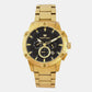 Men Quartz Black Dial Multi-Function Metal Watch 1050M-M2204