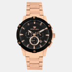 Mont Neo Round Black Multi-Function watch