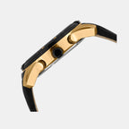 Men Quartz Black Dial Multi-Function Leather Watch 1053M-L2404