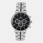 Mont Neo Round Black Chronograph watch